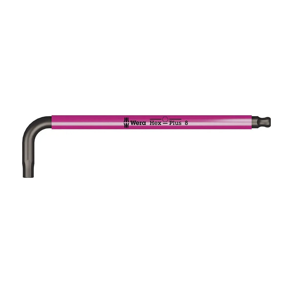 WERA WER-022610 - 5 x 154mm Hex + Ball End Hex L-key (Orange)