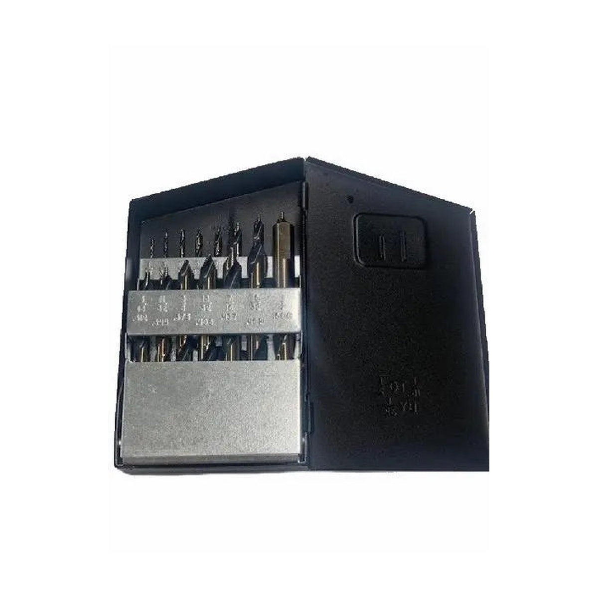 NORSEMAN NOR-22873 - 1/16 in. - 1/2 in. Black and Gold Oxide Hi-Molybdenum Steel Drill Bit Set, 15-Piece
