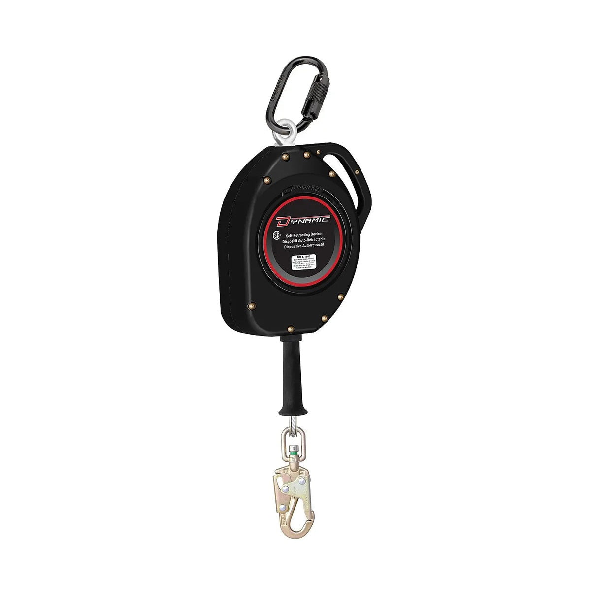DYNAMIC SAFETY FP2AA10C - SELF-RETRACTING LIFELINES TYPE 2