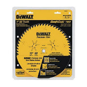 DEWALT DW3215PT-10-Inch Miter / Table Saw Blade, Atb, Crosscutting, 5/8-Inch Arbor, Tough Coat, 60-Tooth