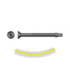 QUIK DRIVE TBP1260S - #12 X 2 3/8" BLACK PHOSPHATE  WOOD TO METAL SCREWS (1,000/BX)