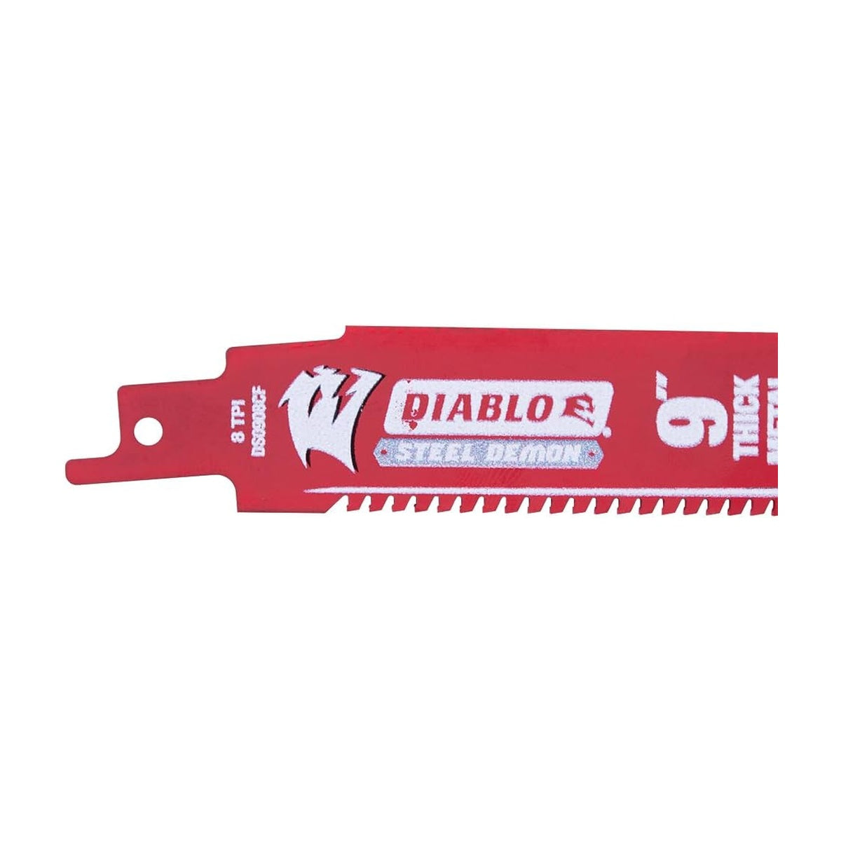 DIABLO DS0908CF10C - 9" 8TPI Carbide Steel Demon Recip Blade for Thick Metal (10pk)