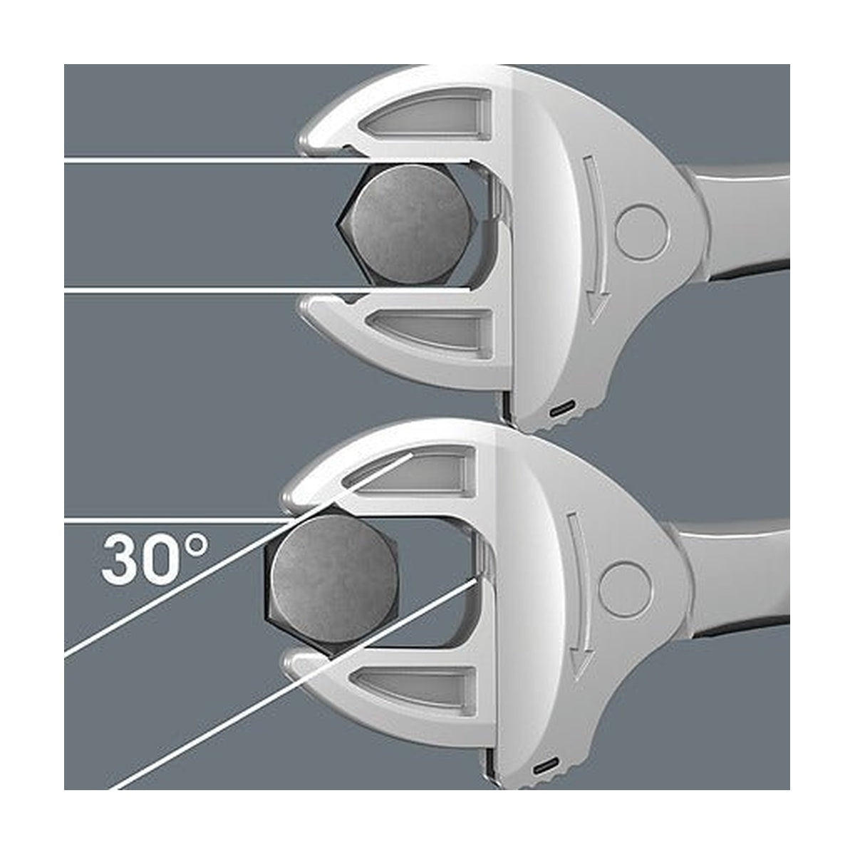 WERA WER-020099 - Joker 6004 Self-setting Wrench, Extra Small