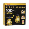 Prime LSUGM1835 - 100ft. 12/3 SJTW U-Ground 10-Light Strings w/Cages