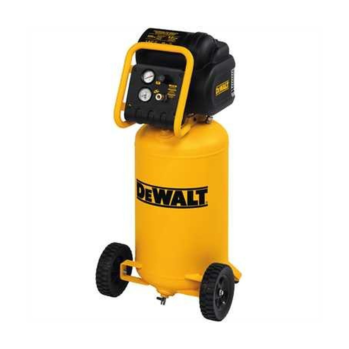 DEWALT D55168-225 Psi 15 Gallon 120-Volt Electric Wheeled Portable Workshop Compressor