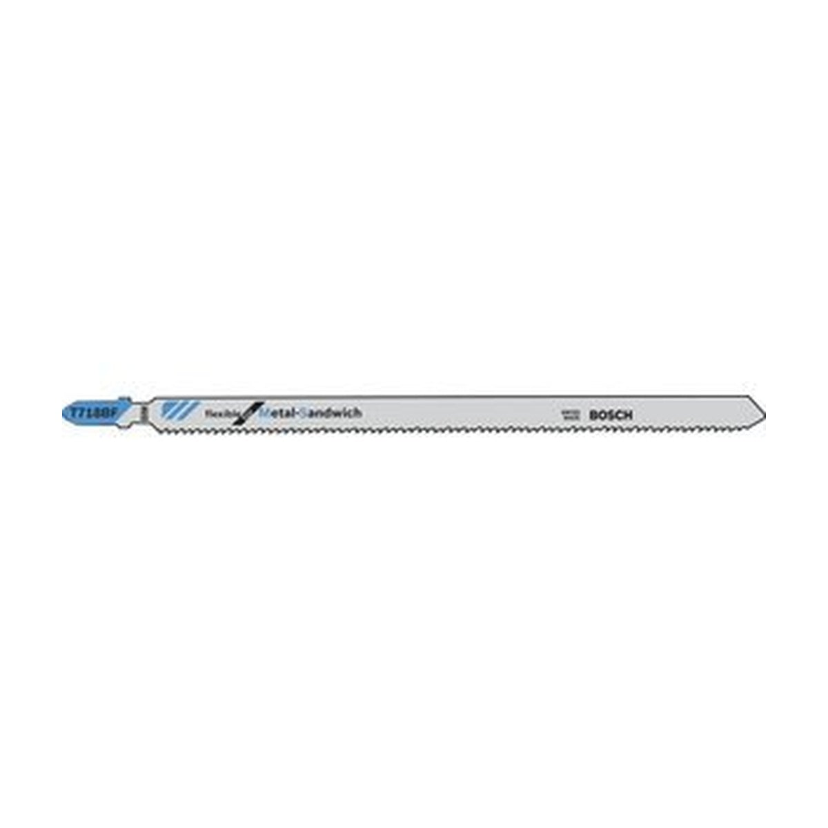 Bosch T718BF3  -  Flexible for Sandwich T-Shank Jig Saw Blades – 3 Pack 7″ 14TPI
