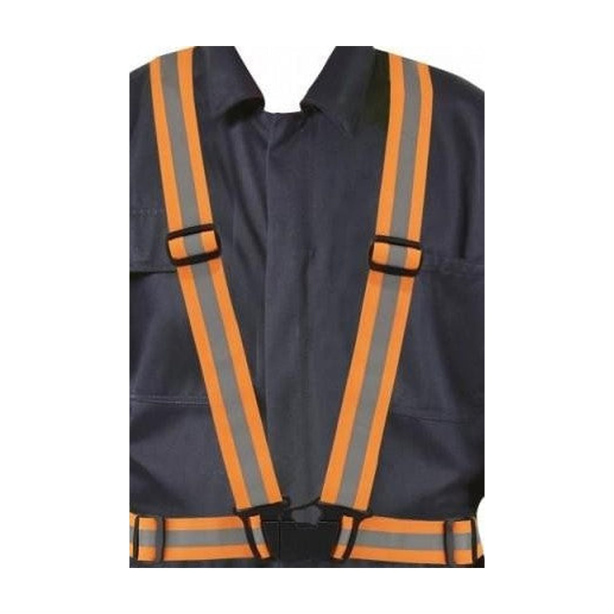 DYNAMIC SAFTEY  TSHG33/  -  LSASH BELTS ORANGE/SILVER/ORANGE Large