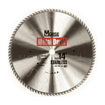 Morse 14" 90T Stanless Steel Cutting Saw Blade