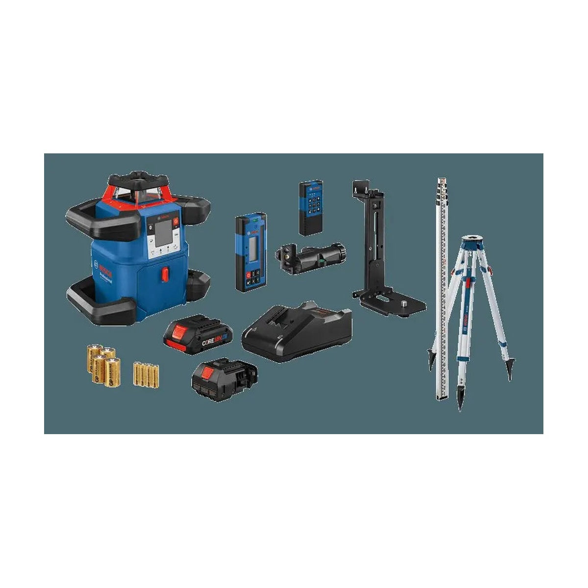 Bosch GRL4000-80CHVK - Connected Self-Leveling Horizontal/Vertical Rotary Laser Kit