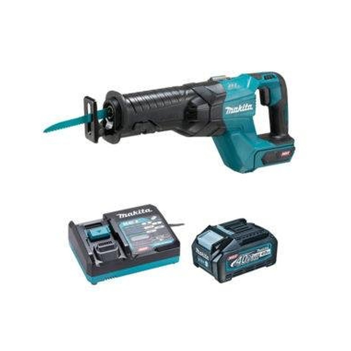 MAKITA JR001GM101  -  XGT 40V (4.0 Ah) MAX Li-Ion Brushless Reciprocating Saw Kit