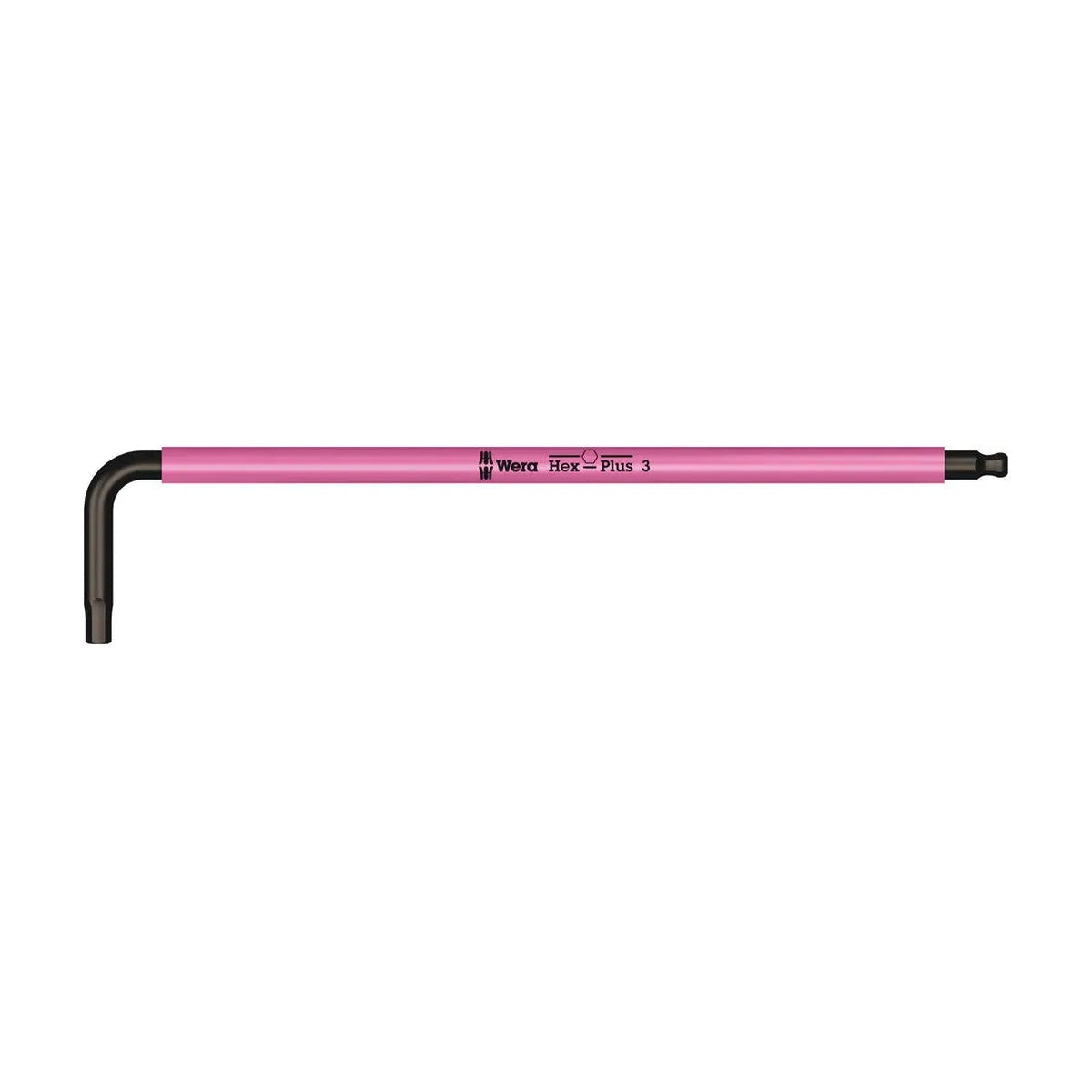 WERA WER-022606 - 3 x 123mm Hex + Ball End Hex L-key