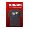 Milwaukee GRATIS T-Shirt beim Kauf eines Duplex-Naglers