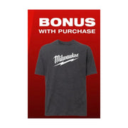 Milwaukee FREE T-Shirt with DUPLEX NAILER PURCHASE