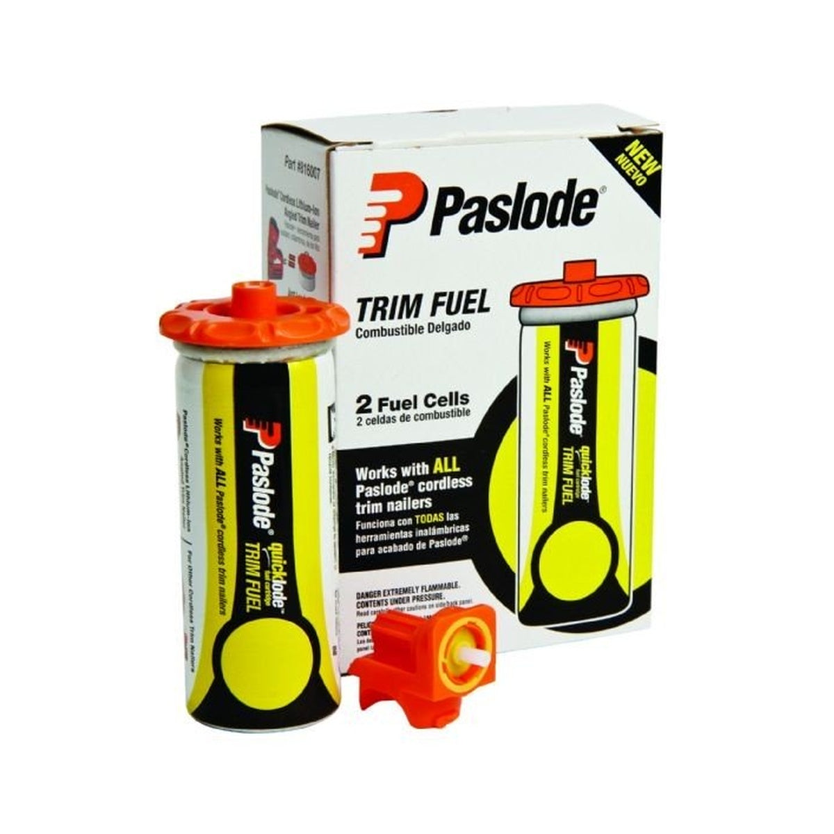 PASLODE 816007  -  Quickload Yellow Trim Fuel Cells - 2 Pack