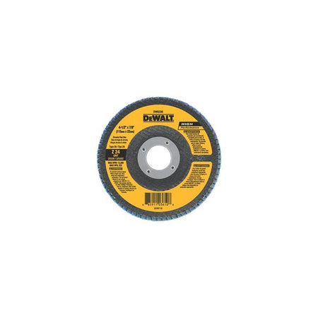 DEWALT DW8317-5-Inch By 7/8-Inch 60 Grit Zirconia Angle Grinder Flap Disc