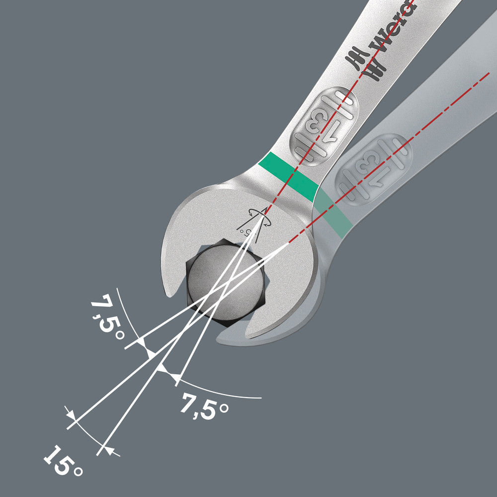 Wera 020230 - 6003 Joker 5-teiliger metrischer Schraubenschlüsselsatz 