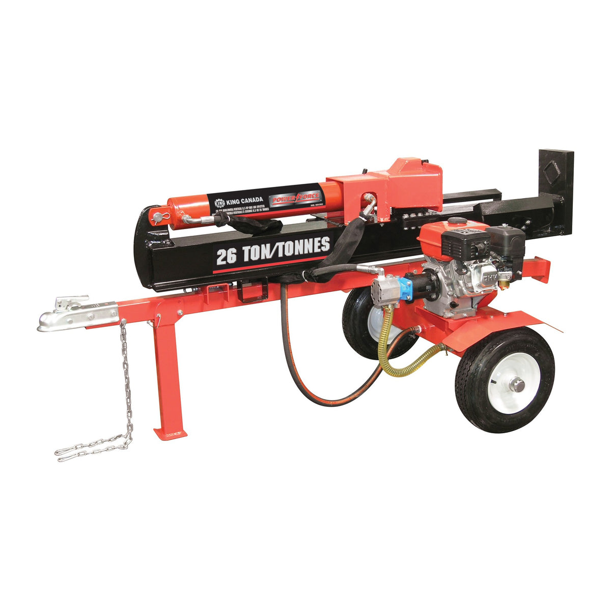 King Canada KCG-26LS 26 Ton Horizontal/Vertical 6.5 HP Gas Log Splitter