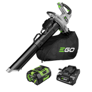 EGO Power+ LV5005 56V 500 CFM Brushless Cordless 3-in-1 Leaf Vacuum, Mulcher & Blower Kit