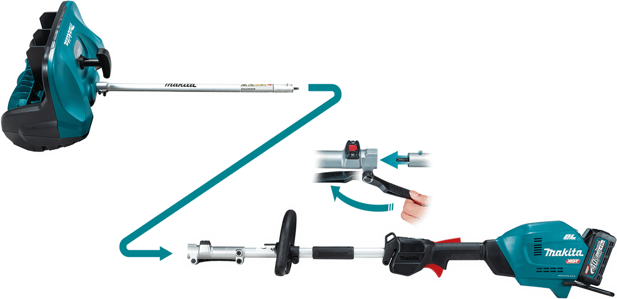 Makita SN400MP - Makita SN400MP 12" XGT / LXT Couple Shaft Snow Shovel Attachment (Tool Only) (View 2)