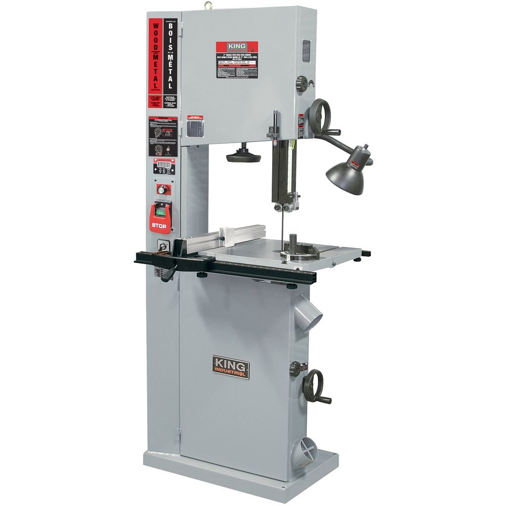 King Canada KC-1700WM-VS  -  17" VARIABLE SPEED WOOD/METAL CUTTING BANDSAW