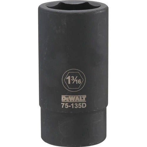 Dewalt DWMT75135OSP  -  3/4 DRIVE DEEP IMPACT SOCKET - 6 POINT-1-3/16"