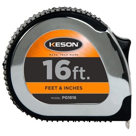 Keson PG1816  -  16 ft. Tape Measure, 5/8" Blade