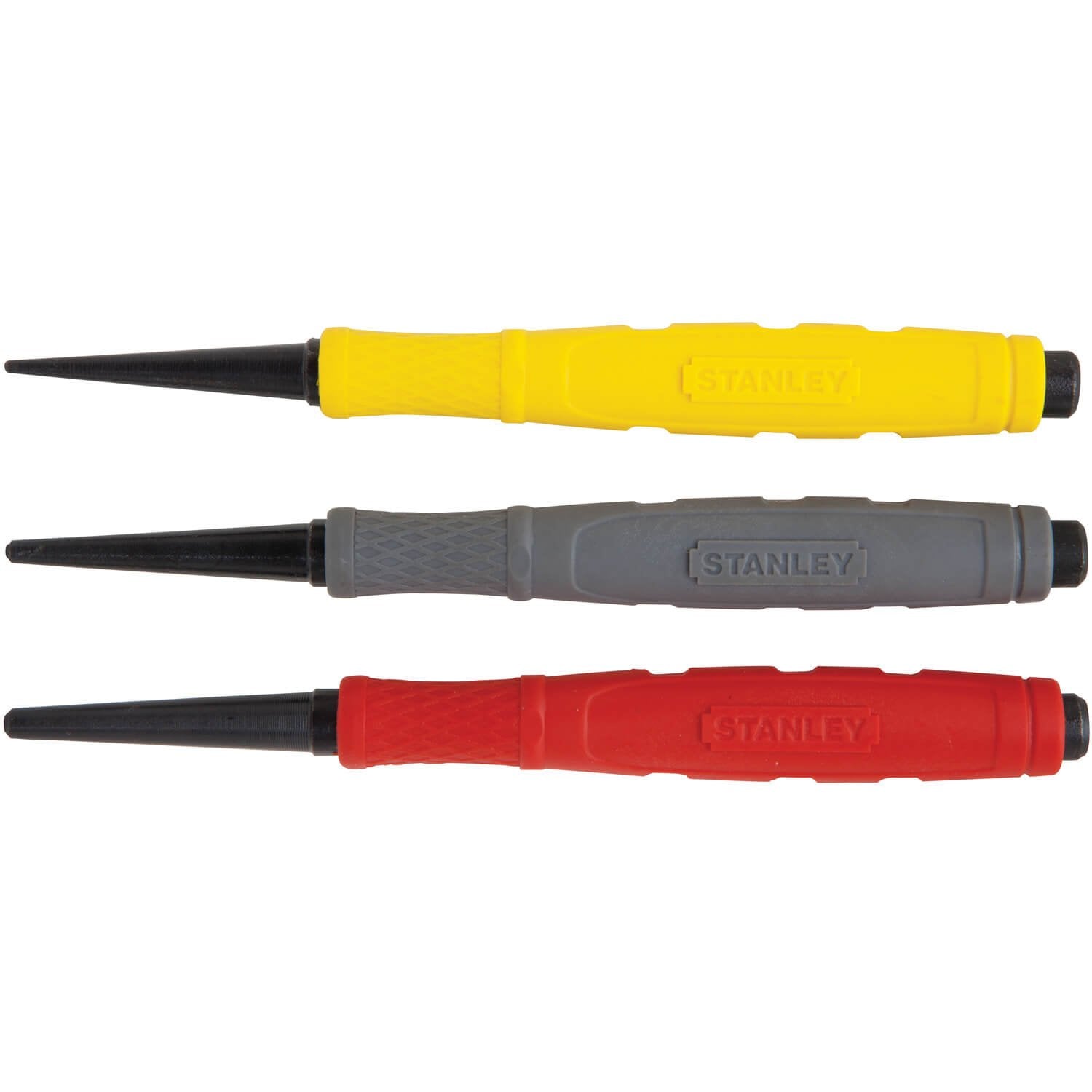 STANLEY  58-930   -  3 PC CUSHION GRIP NAIL SET