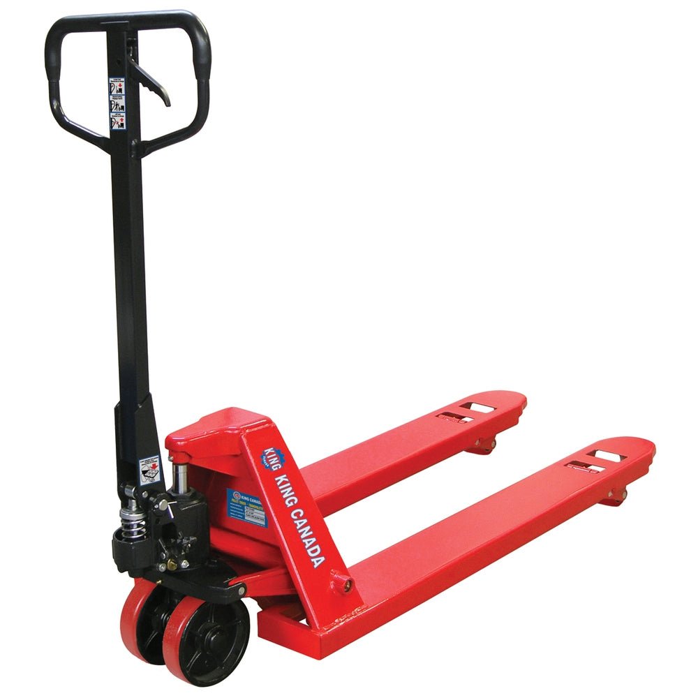 King KC-2748NP - 27" X 48" PALLET TRUCK W/POLYURETHANE WHEELS