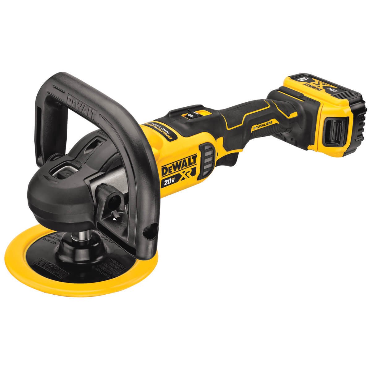 Kit de polisseuse sans fil DEWALT DCM849P2-20 V Max XR, rotative, vitesse variable, 7 pouces, 180 mm