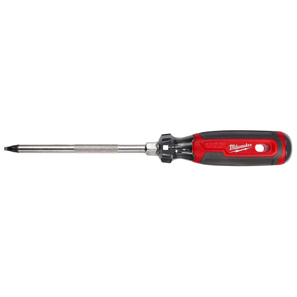 Milwaukee MT219 - #3 Square 6" Cushion Grip Screwdriver