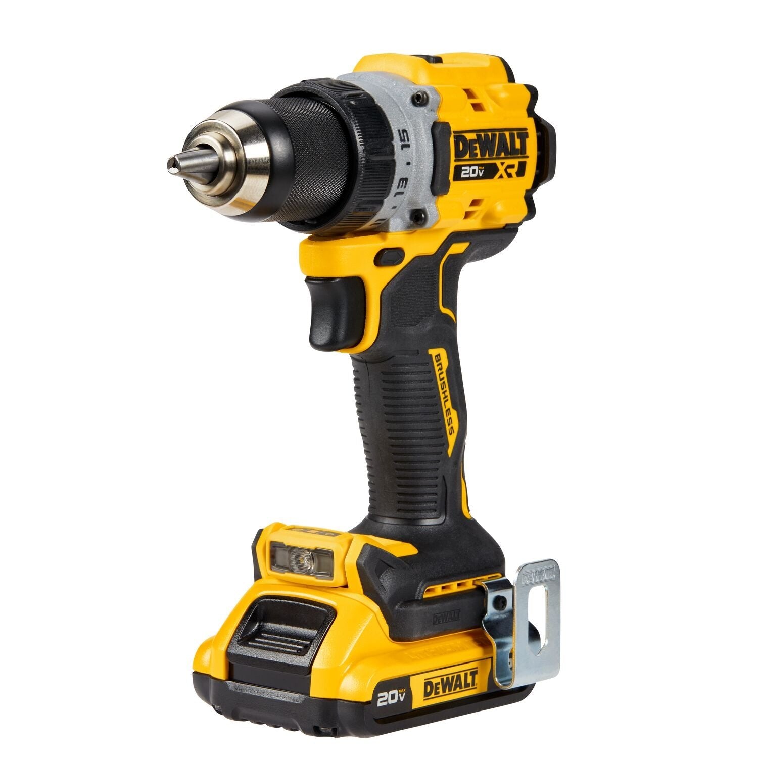 DEWALT DCD800D2 20V MAX* XR® bürstenloser Akku-Bohrschrauber-Satz (1/2 Zoll)