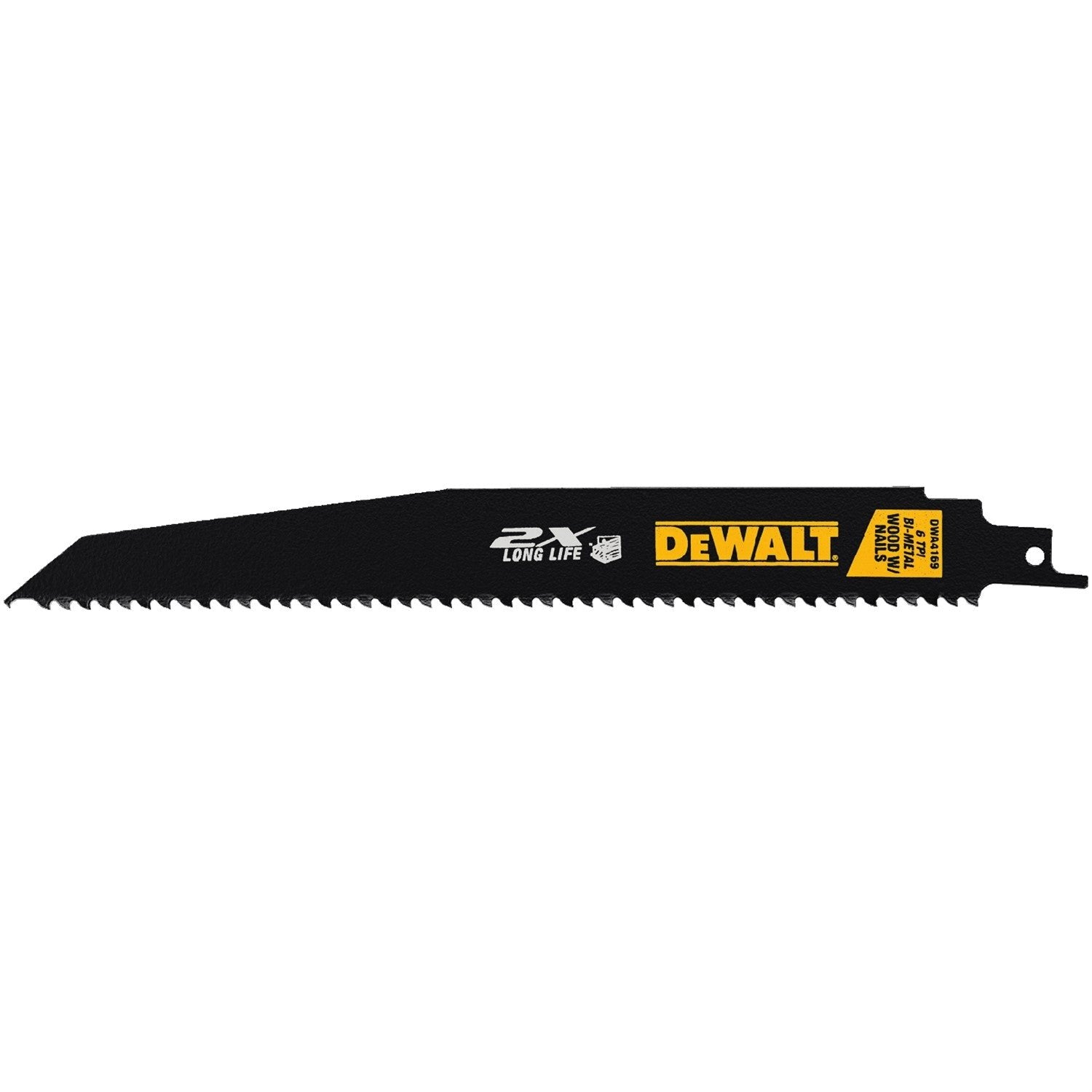 DEWALT DWA4169B - 9" Wood with Nails Recip Blade 6TPI