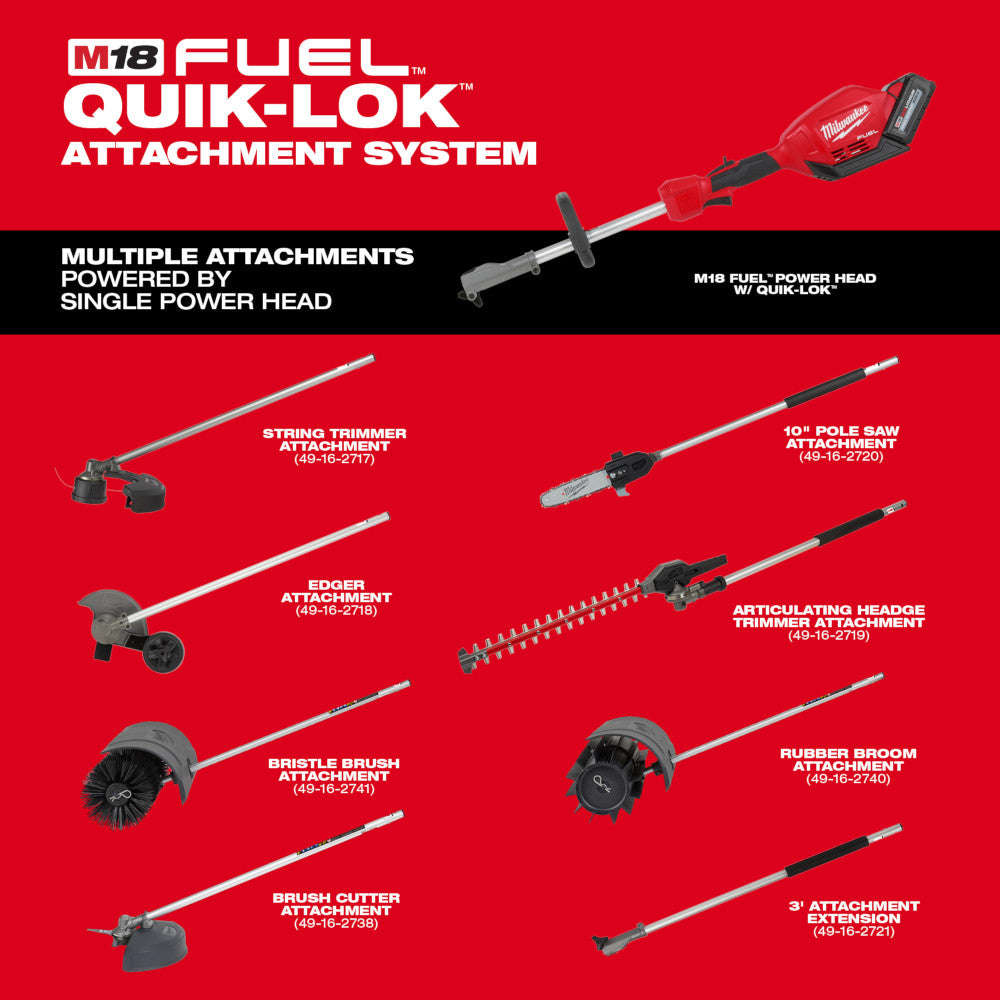 Milwaukee  49-16-2721 - M18 FUEL™ QUIK-LOK™ 3' Attachment Extension