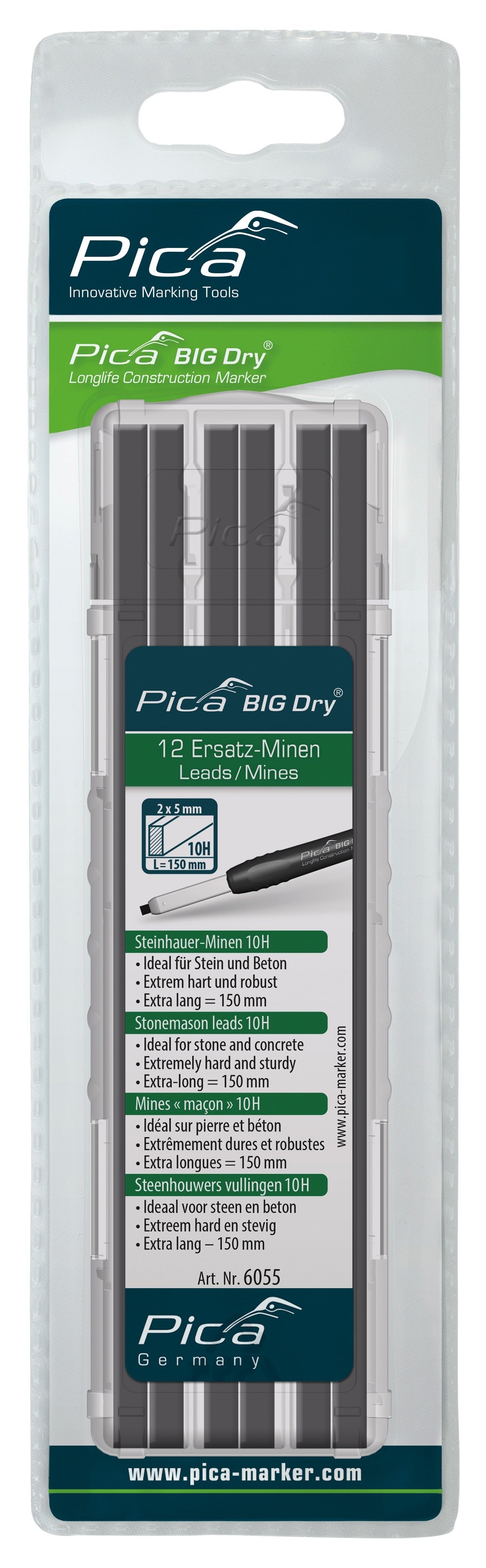 Pica - PICA-6055 - BIG Dry Refill Leads