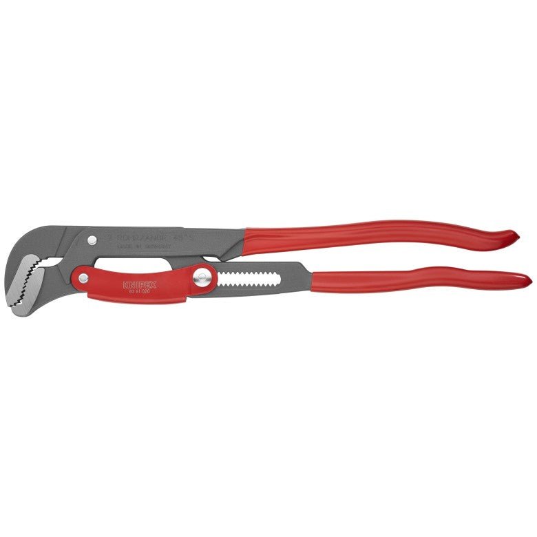 Knipex 8361020 – 22 1/2 Zoll schwedische Rohrzange mit Schnellverstellung, S-Typ