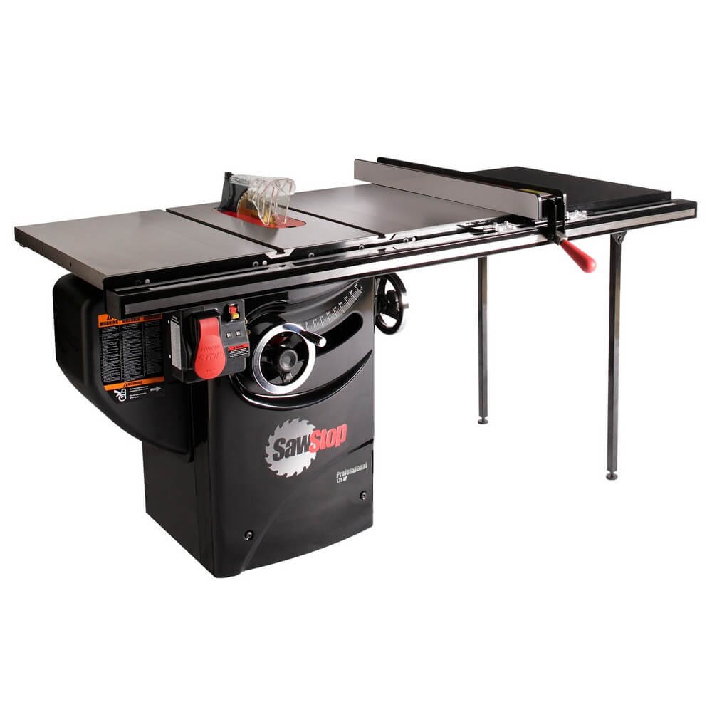 SawStop PCS175-TGP236 – Professionelles 1,75 PS 120 V 36" Pro T-Glide Zaunsystem