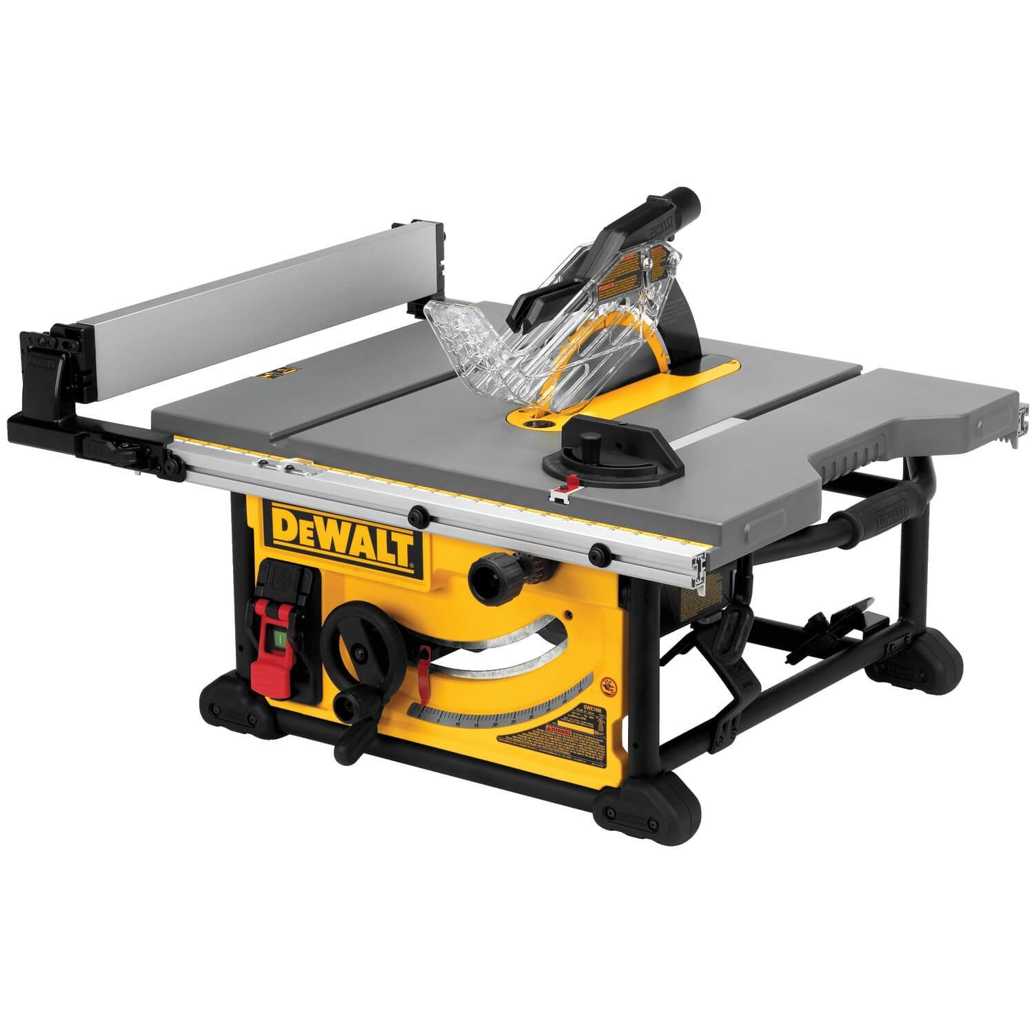 Scie circulaire à table DEWALT DWE7491RS de 25,4 cm (10 po), capacité de coupe de 82,5 cm (32,5 po)