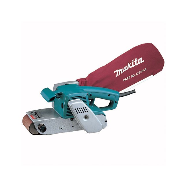 Makita 9924DB 7,8 Ampere 3 Zoll x 24 Zoll Bandschleifer mit Stoffstaubbeutel