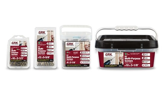 Vis de charpente multi-usages GRK R4™ n° 9 x 3-1/8 po - 100 boîtes