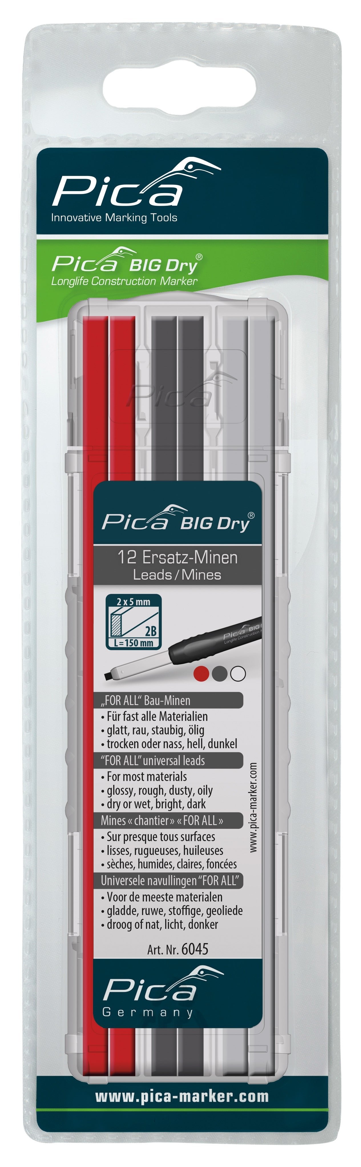 Pica - PICA-6045 - BIG Dry Refill Leads