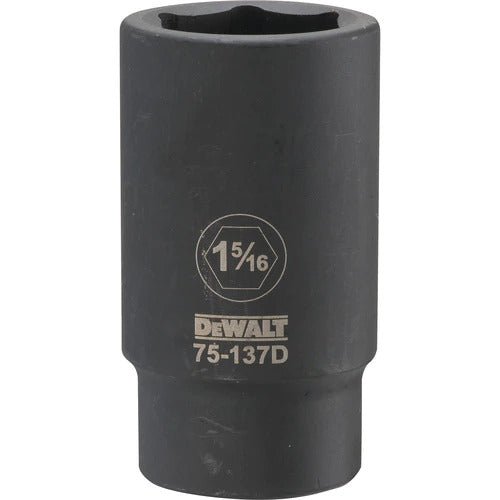 Dewalt DWMT75137OSP  -  3/4 DRIVE DEEP IMPACT SOCKET - 6 POINT-1-5/16"