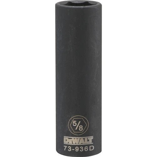 Dewalt DWMT73936OSP  -  1/2 DRIVE DEEP IMPACT SOCKET - 6 POINT-5/8''