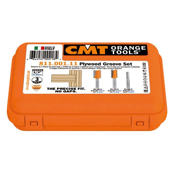 CMT-811.501.11 - 3-PCS PLYWOOD GROOVE SET