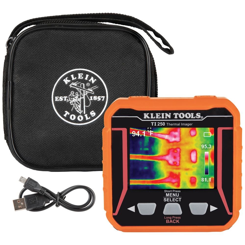 Klein TI250 - Caméra thermique rechargeable par USB 