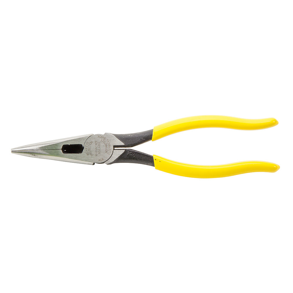 Klein KLE-D203-8 - Pliers, Needle Nose Side-Cutters, 8-Inch