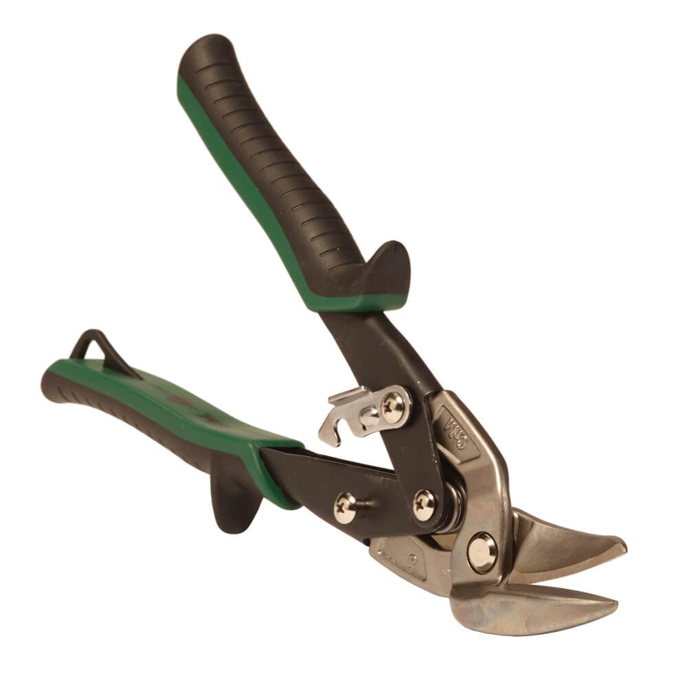 Malco AV7 - Aviation Snip - Green/Right Cut Offset