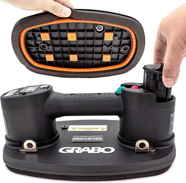 GRABO PRO (2023 version) GP-1LI-FB-1S - Portable electric vacuum lifter