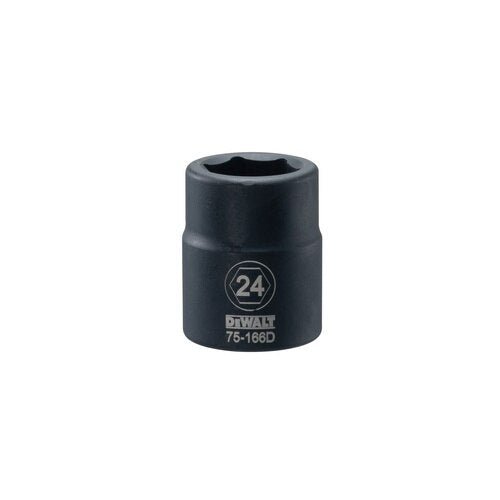 Dewalt DWMT75166OSP  -  3/4 DRIVE IMPACT SOCKET - 6 POINT-24MM