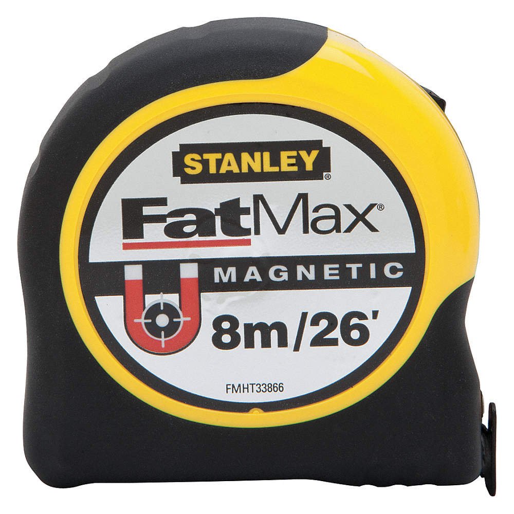 STANLEY FMHT33866  - 8m26 ft FATMAX Magnetic Tape Measure