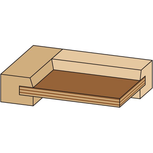 CMT 800.624.11 JEU DE 3 FRAISES À DÉFONCEUSE RÉGLABLES À SECOUER, TIGE DE 1/2 POUCE